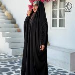 چادر آویز عباسی کرپ ندای کره اصل - Image 6