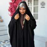 چادر آویز عباسی کرپ ندای کره اصل - Image 5