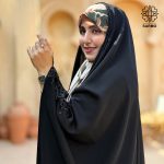 چادر جواهردوزی کرپ ندای کره اصل - Image 3