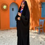 چادر دو گل کرپ ندای کره اصل - Image 5