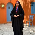 چادر دو گل کرپ ندای کره اصل - Image 4