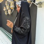 چادر سه گل کرپ ندای کره اصل - Image 5