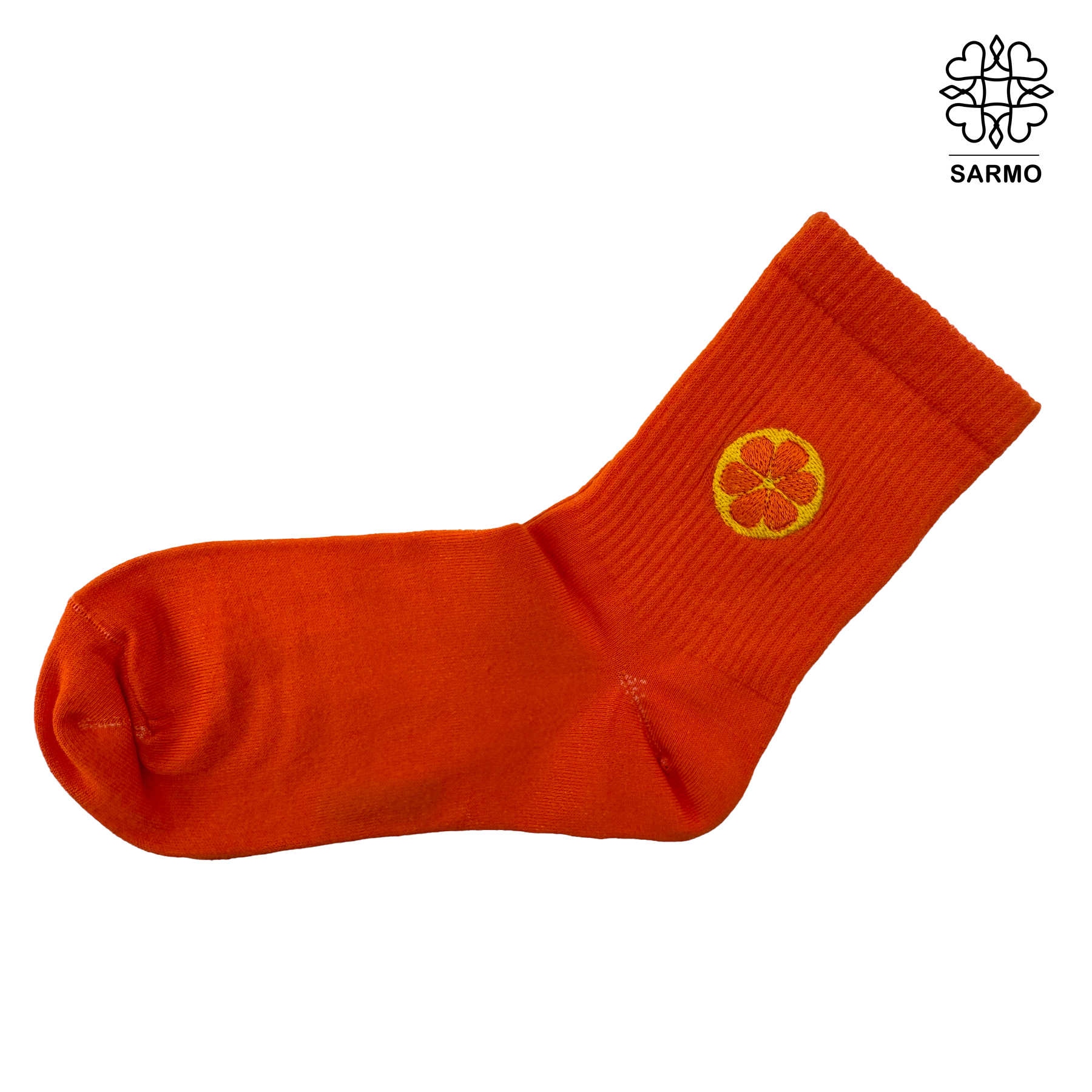 لبی جوراب طرح پرتقال گلدوزی ساقدار - Image 1