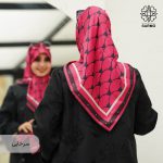 روسری ابریشم کجراه پولک - Image 12