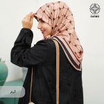 روسری ابریشم کجراه پولک - Image 15