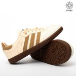 کفش کتونی زنانه سامبا کرم نسکافه ای - Image 2