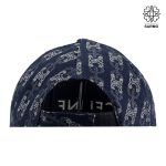 کلاه کپ زنانه طرح CELINE جین طرحدار - Image 3