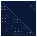 روسری ساتن ابریشم کجراه آفاق - Image 10