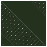 روسری ساتن ابریشم کجراه آفاق - Image 7