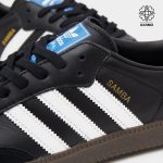 کفش اسپرت کتانی زنانه آدیداس سامبا مشکی samba adidas black - Image 4