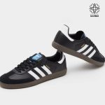 کفش اسپرت کتانی زنانه آدیداس سامبا مشکی samba adidas black - Image 2
