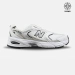 کفش کتونی زنانه نیوبالانس ۵۳۰ سفید نقره ای