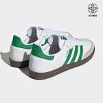 کفش اسپرت کتانی زنانه سامبا سبز samba adidas green - Image 2