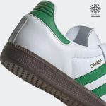 کفش اسپرت کتانی زنانه سامبا سبز samba adidas green - Image 3