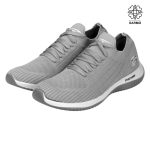 کفش پیاده روی زنانه طوسی روشن اسکیچرز بافت - Image 2