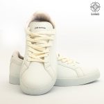 کفش کتونی زنانه ونس مدل لویی وی سفید - Image 3