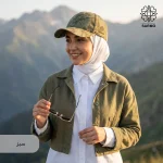 کلاه کپ زنانه طرح ارتشی - Image 5