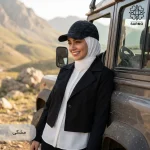 کلاه کپ زنانه طرح ارتشی - Image 3