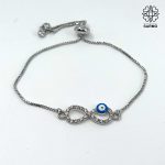 دستبند طرح بی نهایت چشم نظر - Image 4