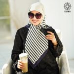 روسری ابریشم کجراه پیچک