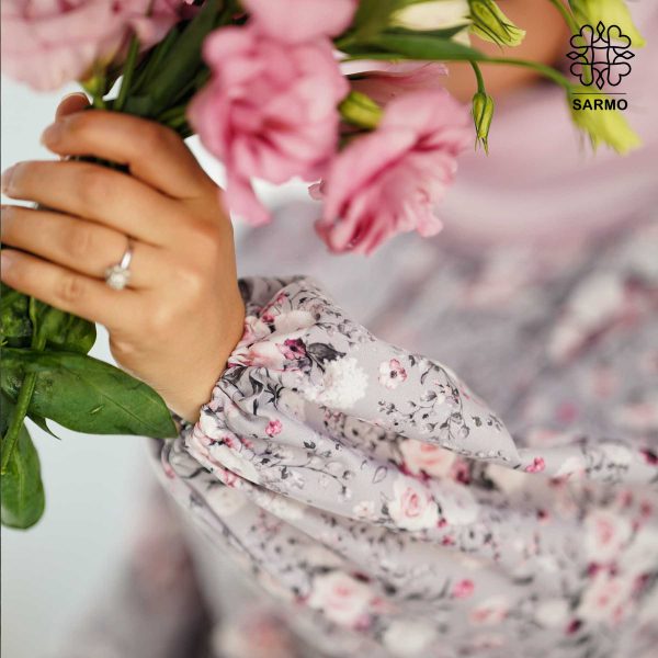 عبا ساحلی کرپ بوگاتی رزا - Image 7
