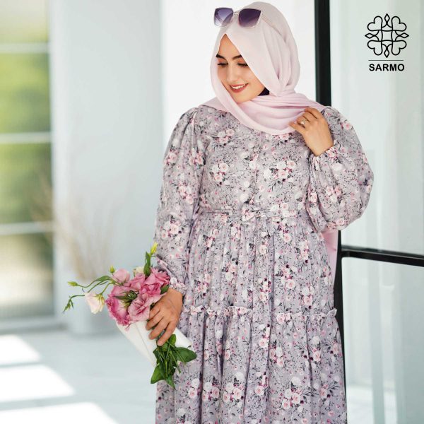 عبا ساحلی کرپ بوگاتی رزا - Image 6