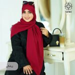 روسری ساتن ابریشم ماهرخ - Image 5