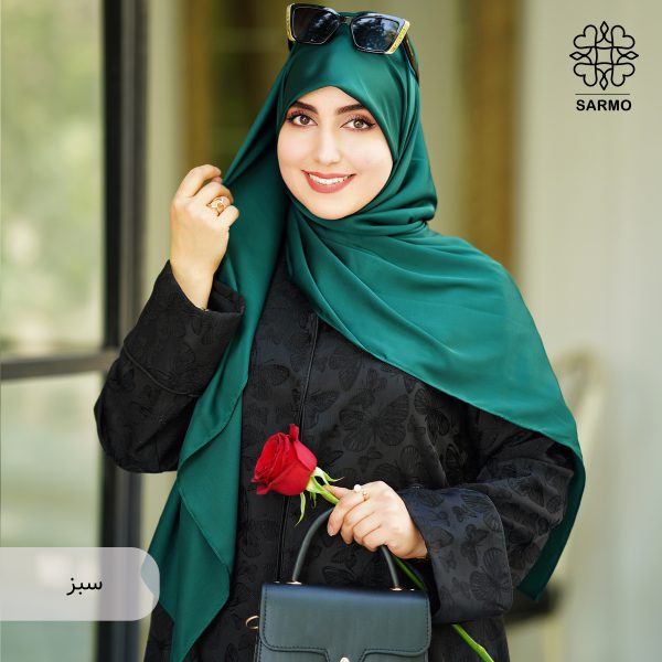 روسری ساتن ابریشم ماهرخ - اقتصادی - Image 10