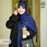 روسری ساتن ابریشم ماهرخ - Image 2