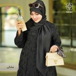 روسری ساتن ابریشم ماهرخ - Image 9