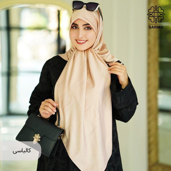 روسری ساتن ابریشم ماهرخ - اقتصادی - Image 7