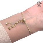 دستبند طرح پروانه چشم نظر - Image 3