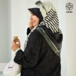 روسری ابریشم کجراه پیچک - Image 3