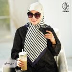 روسری ابریشم کجراه پیچک - Image 11