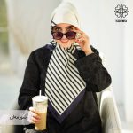 روسری ابریشم کجراه پیچک - Image 12