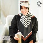 روسری ابریشم کجراه پیچک - Image 6