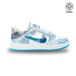 کفش کتونی زنانه دراگون سفید آبی