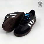 کفش کتونی زنانه آدیداس سامبا جردن مشکی سفید - Image 4