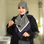 روسری ابریشم کجراه سها - Image 6