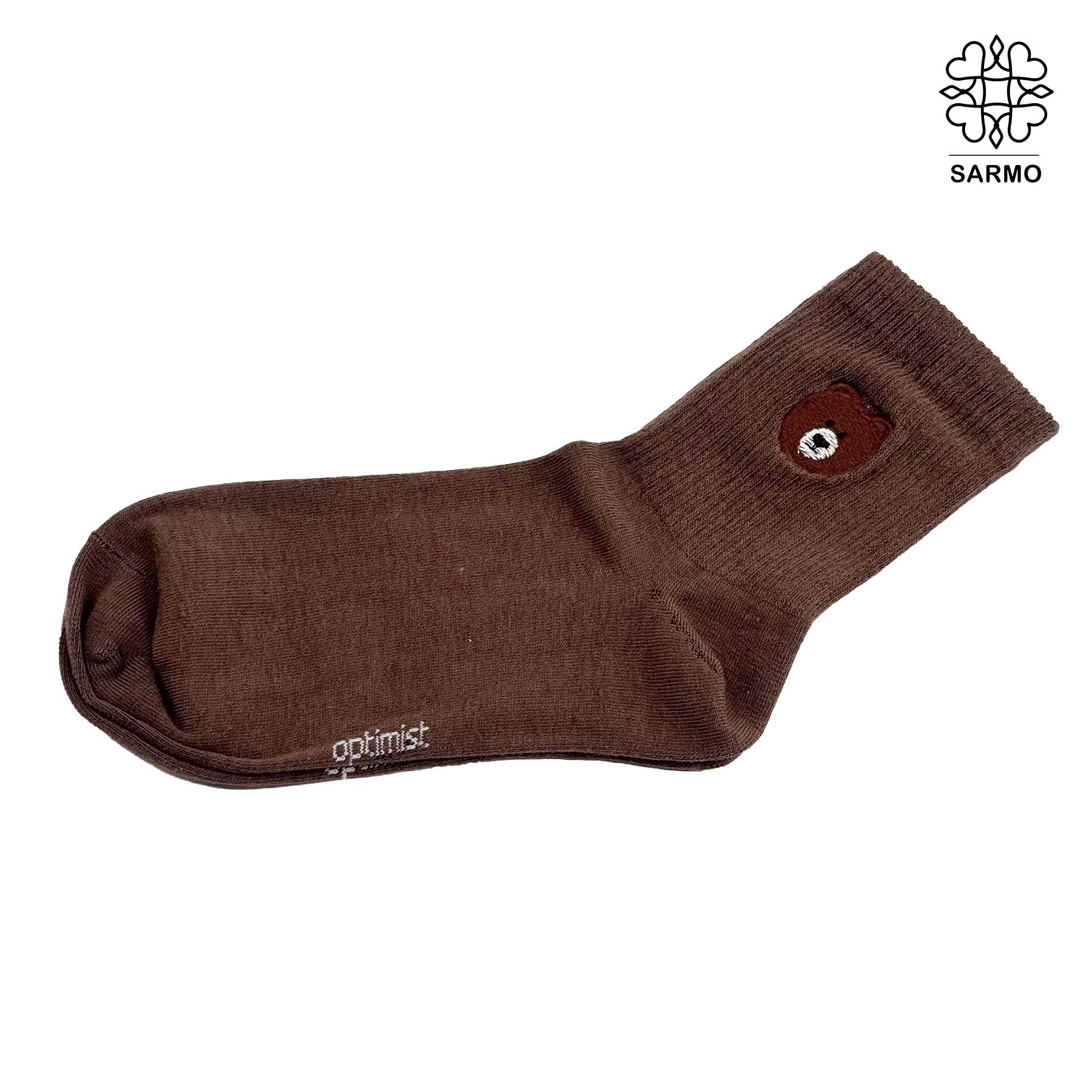 طرح خرس ساق دار جوراب طرح خرس ساقدار - Image 1