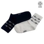 جوراب طرح سیم خاردار ساقدار