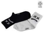 جوراب طرح ناراحت ساقدار