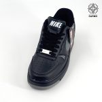 کفش کتونی زنانه نایک ایر فورس مشکی طوسی - Image 2