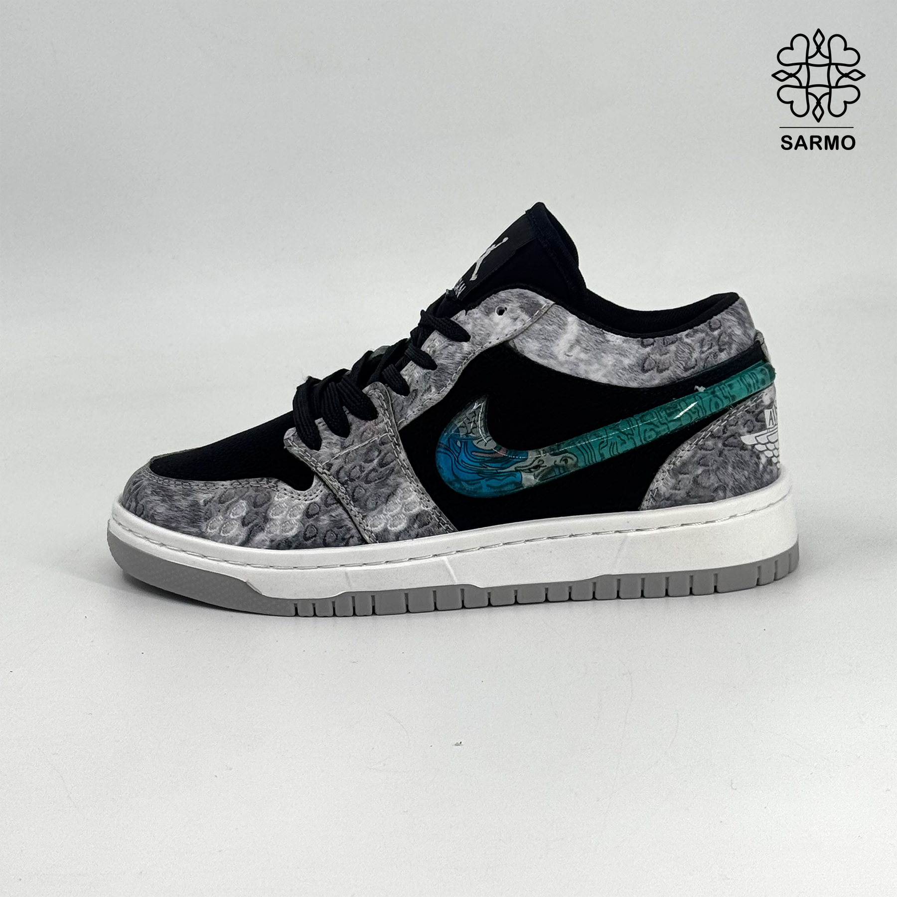 نایک جردن آزل مشکی کفش کتونی زنانه نایک جردن آزل مشکی - Image 1