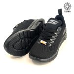 کفش کتونی زنانه اسکیچرز پنامرا پایین پلاس مشکی تمام - Image 3