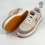 کفش کتونی زنانه پوما پلاس ویوو کرم کارامل - Image 2