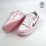 کفش کتانی زنانه نایک دراگون سفید صورتی - Image 2