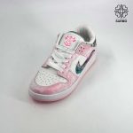 کفش کتانی زنانه نایک دراگون سفید صورتی - Image 3