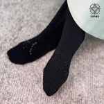جوراب سه ربع میس لی ضخیم 120 - طرح پروانه - Image 2