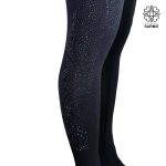 جوراب شلواری پنتی ضخیم 280 - طرح ترنج - Image 2